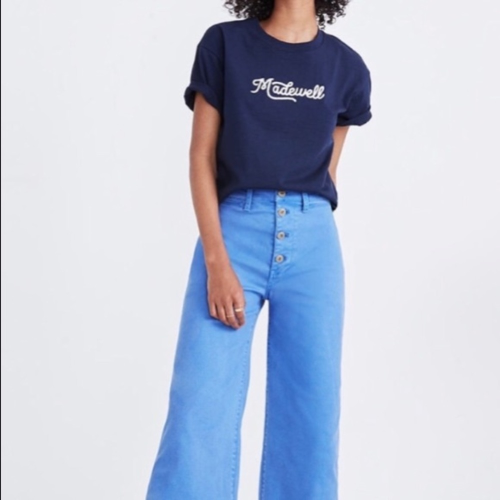 Madewell Emmet Pant with Button Front